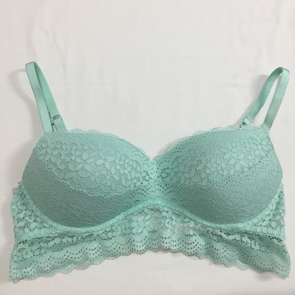 Longline Lace Push-Up Bra